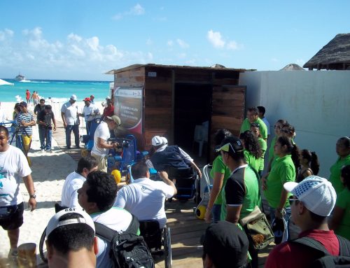 Opening School for the Blind in Playa del Carmen