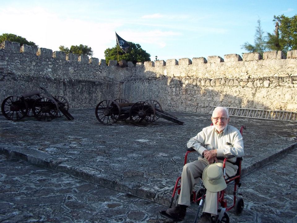 Henry at Fort Bacalar